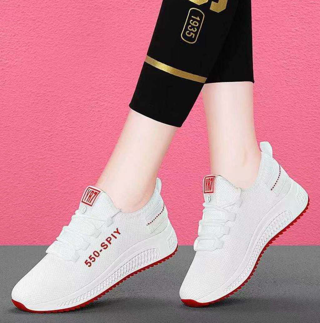 Women’s Breathable Casual Sneakers – Lightweight Outdoor Walking & Sport Shoes