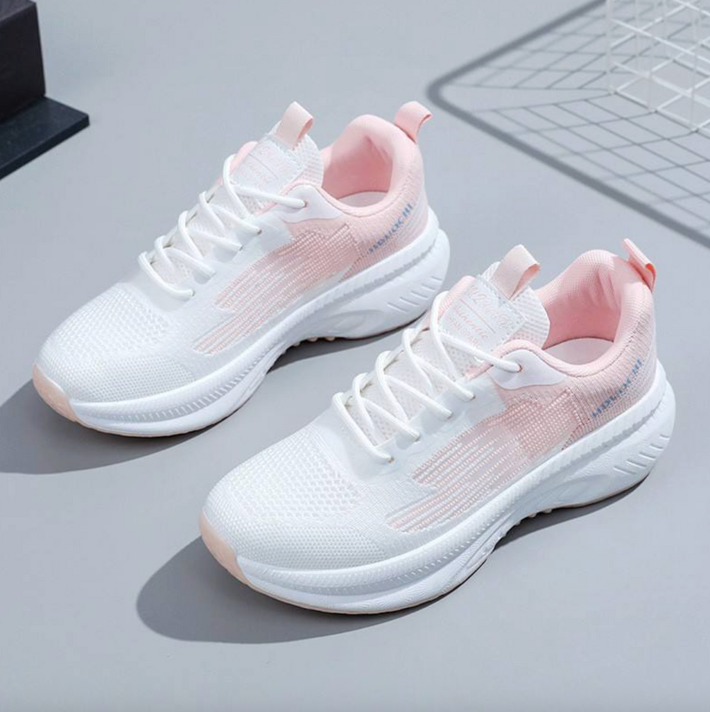 Women’s Breathable Casual Sports Shoes – Lightweight Spring & Autumn Walking Sneakers
