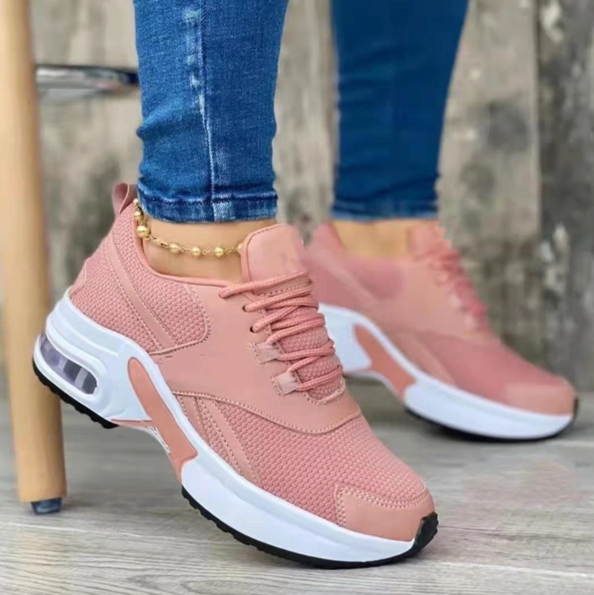 Women’s Air Cushion Sneakers – Lightweight Comfortable Casual Sports Shoes