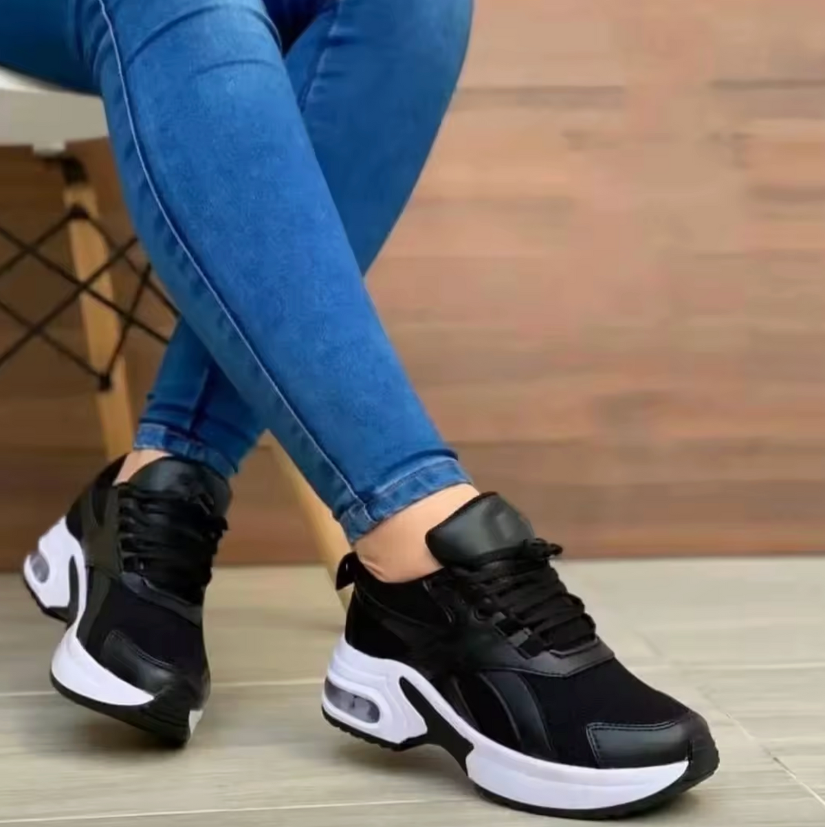 Women’s Air Cushion Sneakers – Lightweight Comfortable Casual Sports Shoes