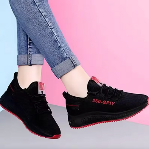 Women’s Breathable Casual Sneakers – Lightweight Outdoor Walking & Sport Shoes