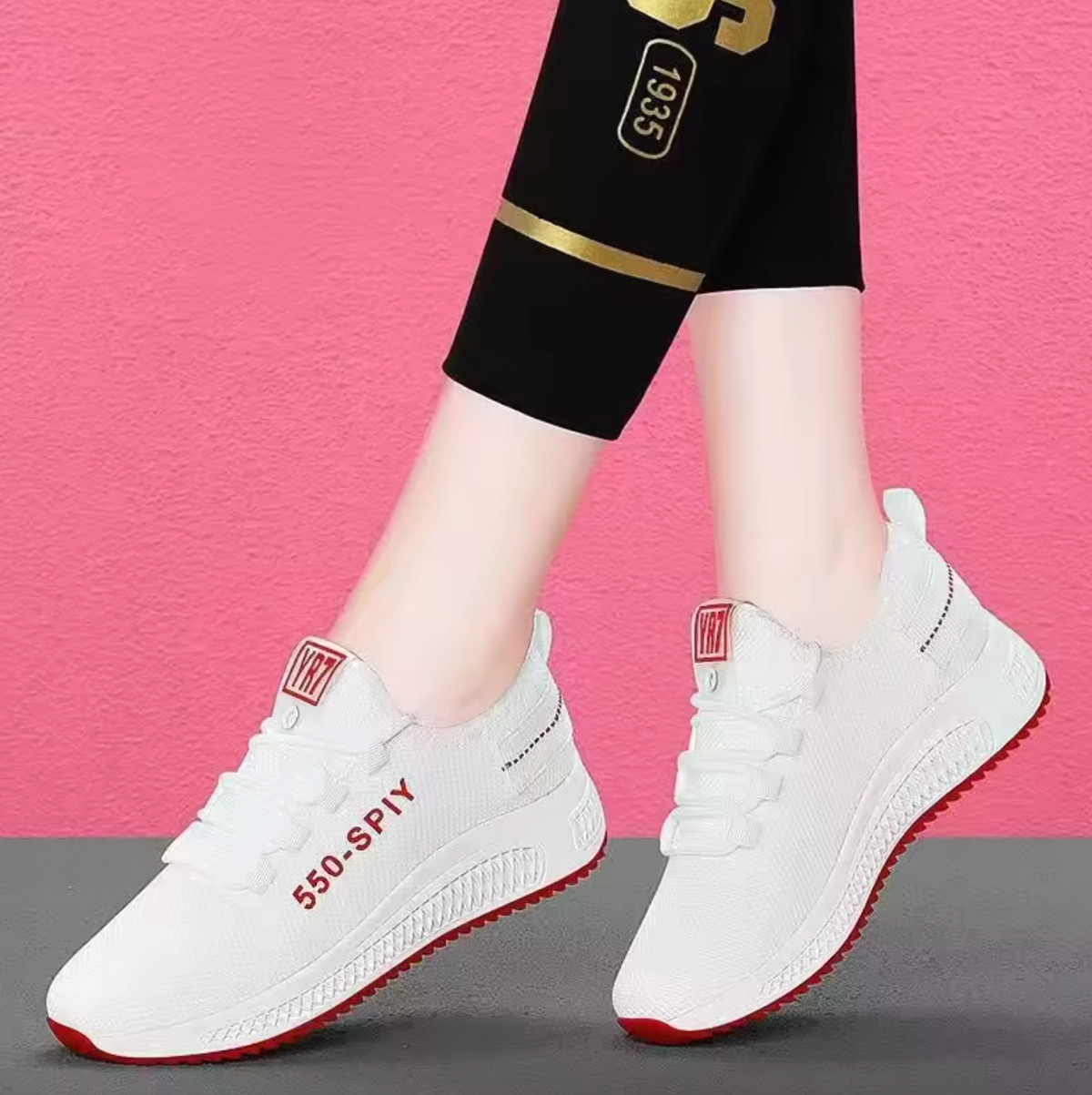 Women’s Breathable Casual Sneakers – Lightweight Outdoor Walking & Sport Shoes